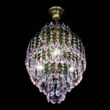 Люстра Лора №3 журавлик Розовая под бронзу в Подольске