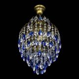 Люстра Лора №3 журавлик Синяя под бронзу в Подольске Люстра Лора №3 журавлик Синяя под бронзу в Подольске