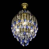 Люстра Лора №3 журавлик Синяя под бронзу в Подольске Люстра Лора №3 журавлик Синяя под бронзу в Подольске