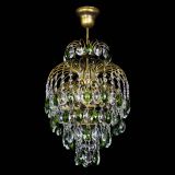 Люстра Лора №3 журавлик Зеленая под бронзу в Подольске