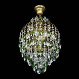 Люстра Лора №3 журавлик Зеленая под бронзу в Подольске