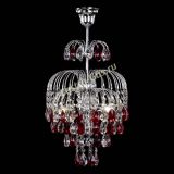 Люстра Лора №3 журавлик красная в Подольске