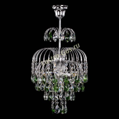 Люстра Лора №3 журавлик зеленая в Подольске Люстра Лора №3 журавлик зеленая в Подольске