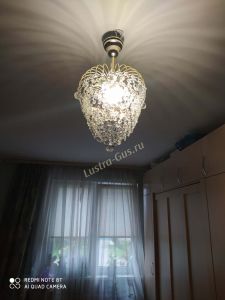 Люстра Лора оптикон в Подольске отзыв и фото покупателя