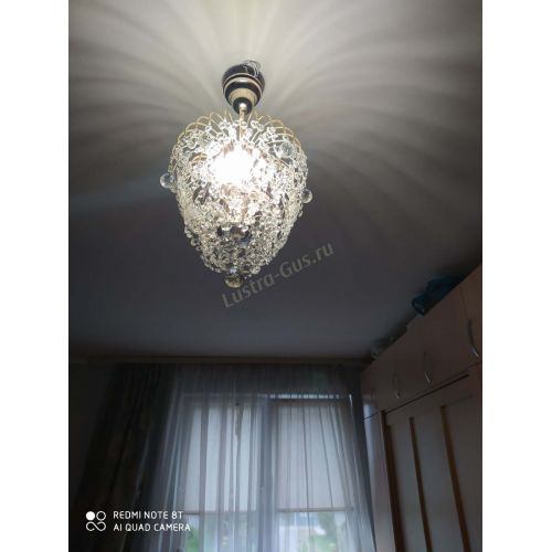 Люстра Лора оптикон в Подольске Гусь Хрустальный