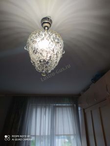 Люстра Лора оптикон в Подольске отзыв и фото покупателя