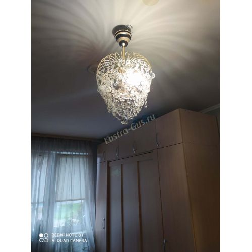 Люстра Лора оптикон в Подольске Гусь Хрустальный