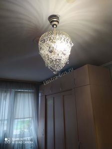 Люстра Лора оптикон в Подольске отзыв и фото покупателя