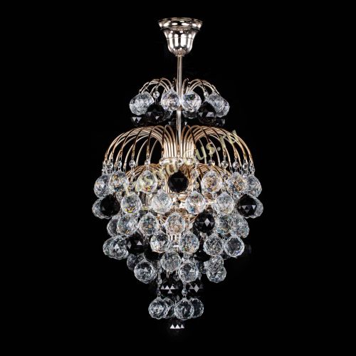 Люстра Лора Шар 40 черная в Подольске Гусь Хрустальный