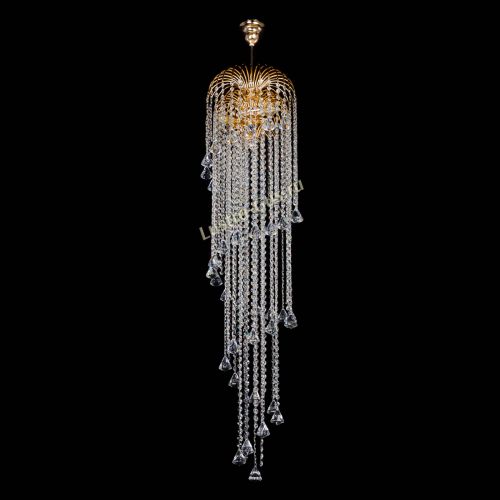 Люстра Лора Винтаж конус 40 мм в Подольске Гусь Хрустальный