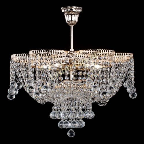 Люстра Лотос Анна с подвесом в Подольске Гусь Хрустальный