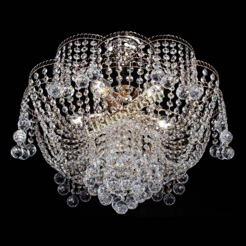 Люстра Лотос Анна с подвесом в Подольске Гусь Хрустальный