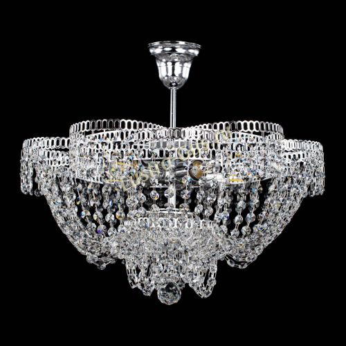 Люстра Лотос Пион с подвесом в Подольске Гусь Хрустальный