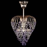 Люстра Малинка обтикон фиолетовая в Подольске