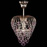 Люстра Малинка обтикон розовая в Подольске