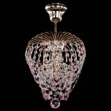 Люстра Малинка обтикон розовая в Подольске