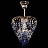 Люстра Малинка обтикон синяя в Подольске