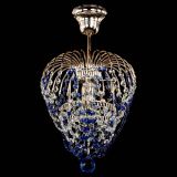 Люстра Малинка обтикон синяя в Подольске