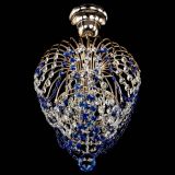 Люстра Малинка обтикон синяя в Подольске