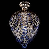 Люстра Малинка обтикон синяя в Подольске