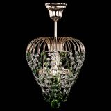 Люстра Малинка обтикон зеленая в Подольске