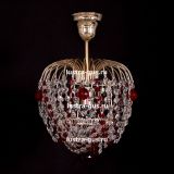 Люстра Малинка шар красная в Подольске Люстра Малинка шар красная в Подольске