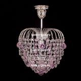 Люстра Малинка шар розовая в Подольске