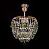 Люстра Малинка шар зеленая в Подольске