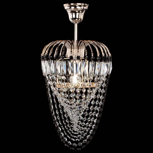 Люстра Малинка Водоворот черная в Подольске Гусь Хрустальный