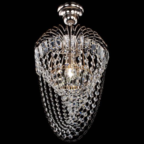 Люстра Малинка Водоворот черная в Подольске Гусь Хрустальный