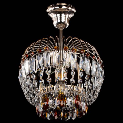 Люстра Малинка чайная в Подольске Гусь Хрустальный