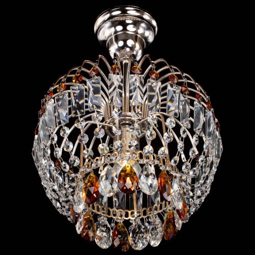 Люстра Малинка чайная в Подольске Гусь Хрустальный