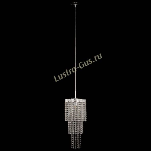 Люстра Милан №1 каскад на тросе в Подольске Гусь Хрустальный