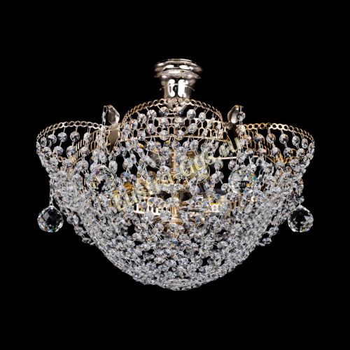 Люстра Нарцисс с подвесом в Подольске Гусь Хрустальный