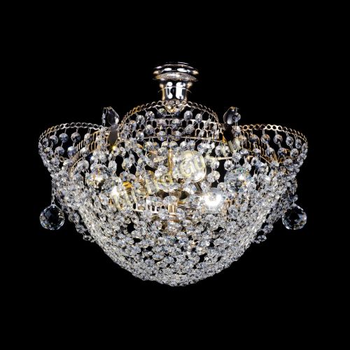 Люстра Нарцисс с подвесом в Подольске Гусь Хрустальный