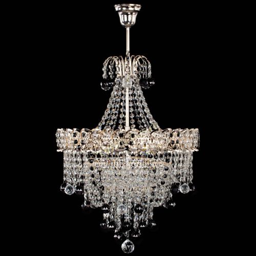 Люстра Натали Софья черная в Подольске Гусь Хрустальный