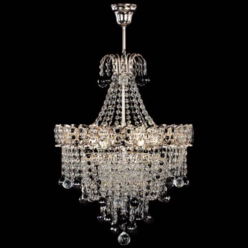 Люстра Натали Софья черная в Подольске Гусь Хрустальный