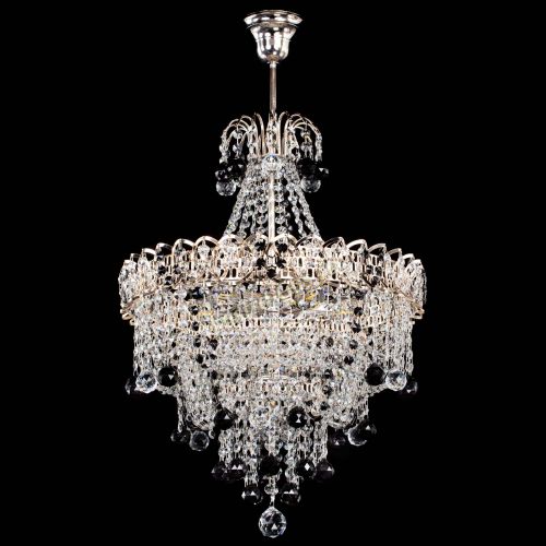 Люстра Натали Софья черная в Подольске Гусь Хрустальный