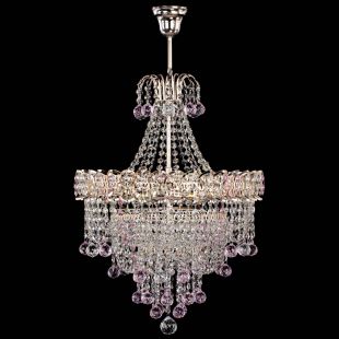 Люстра Натали Софья розовая