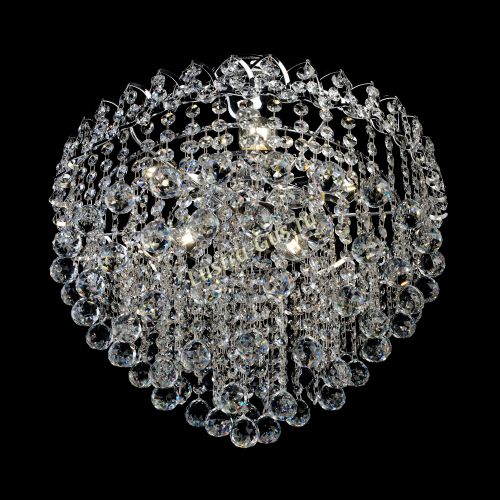 Люстра Капель Лепесток Шар  30мм с подвесом в Подольске Гусь Хрустальный