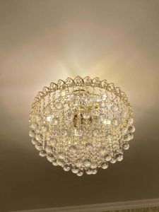 Люстра Капель Лепесток Шар  30мм с подвесом в Подольске отзыв и фото покупателя