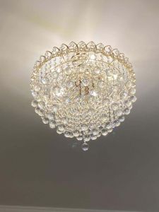 Люстра Капель Лепесток Шар  30мм с подвесом в Подольске отзыв и фото покупателя