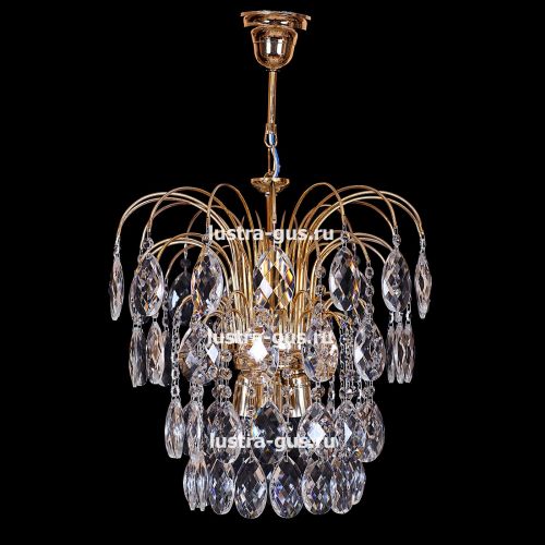 Люстра Каскад Баден 3 в Подольске Гусь Хрустальный