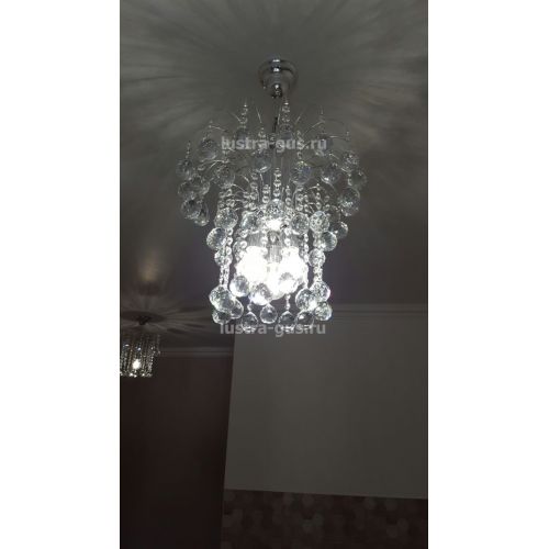 Люстра Каскад Шар 40 мм в Подольске Гусь Хрустальный