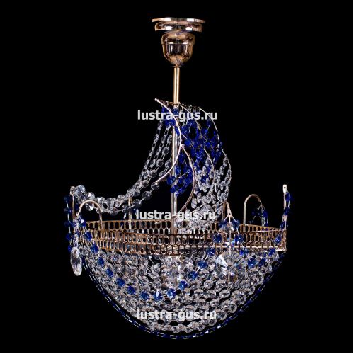 Люстра Корвет 1 ламповый синий в Подольске Люстра Корвет 1 ламповый синий в Подольске