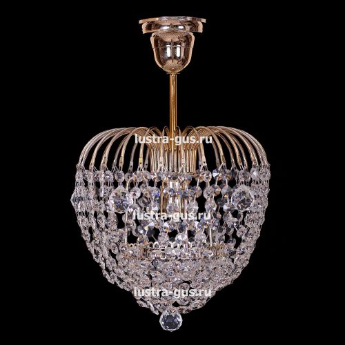 Люстра Малинка шар в Подольске Гусь Хрустальный