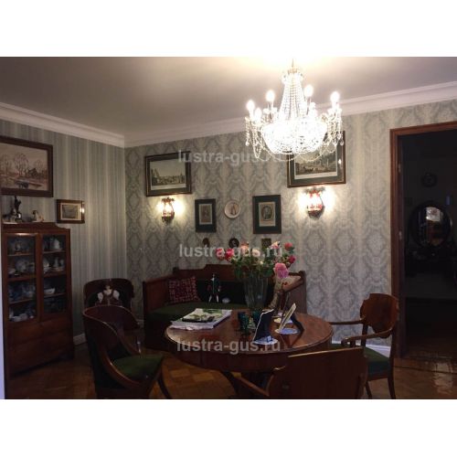 Люстра Елизавета №13 в Подольске Гусь Хрустальный