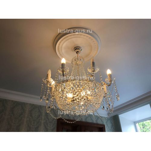 Люстра Елизавета №13 в Подольске Гусь Хрустальный