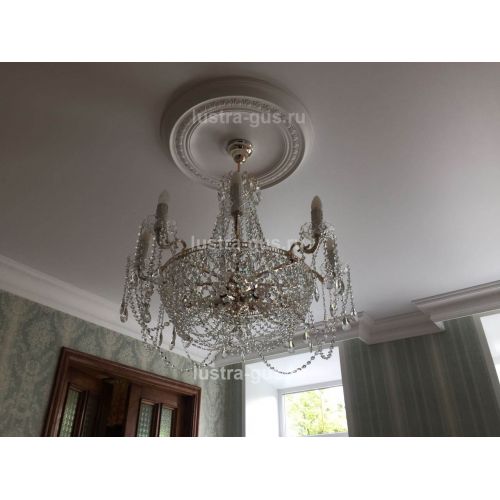 Люстра Елизавета №13 в Подольске Гусь Хрустальный