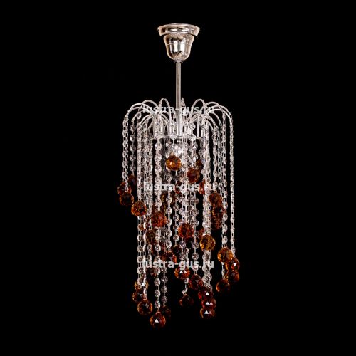 Люстра Зима №1 цветная в Подольске Гусь Хрустальный